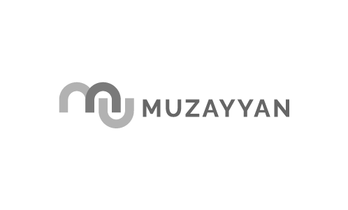 Muzayyan logo, a brand TOO Design has worked with